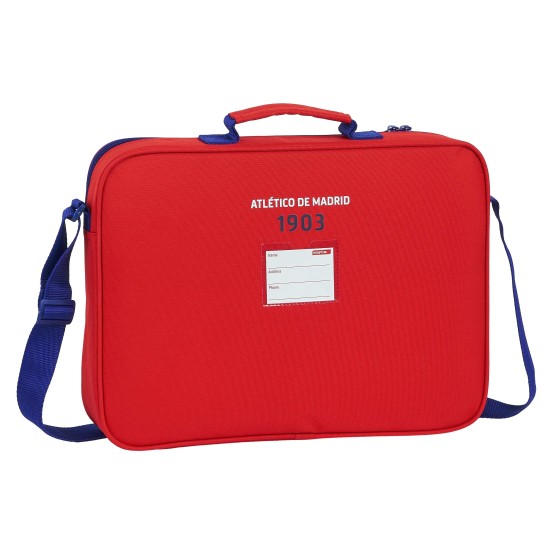 Cartera Extraescolar ATLÉTICO DE MADRID Neptuno 38 x 28 x 6 cm.