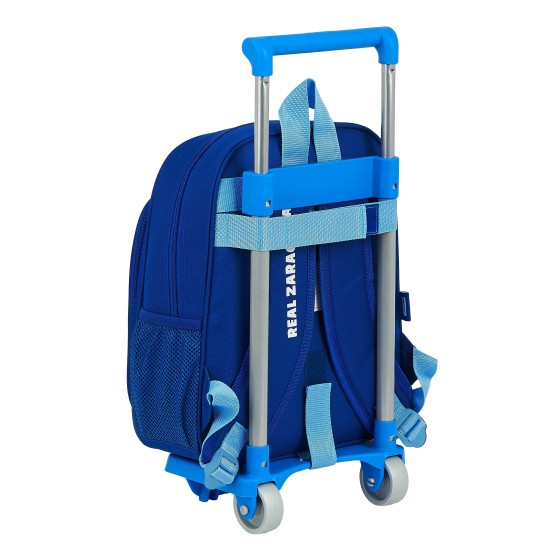 Mochila Escolar REAL ZARAGOZA Con Carro 28 x 34 x 10 cm.