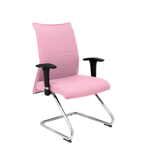 Sillón Albacete confidente patín bali rosa pálido