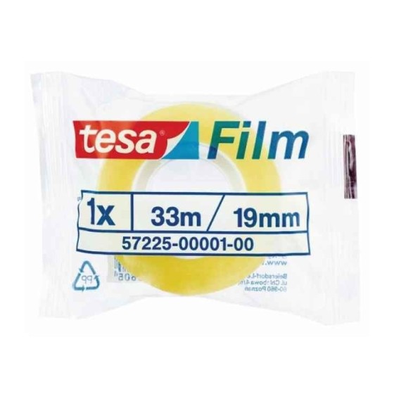 Cinta Adhesiva TESA Film Standard 33 m. x 19 mm.