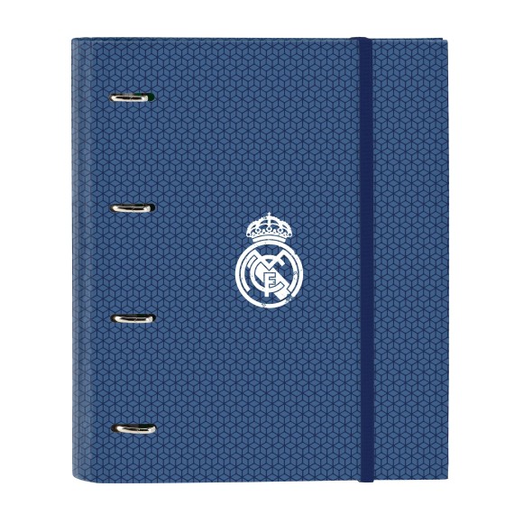 Carpeta Equipada REAL MADRID Leyenda A4 4 Anillas 30 mm. 27 x