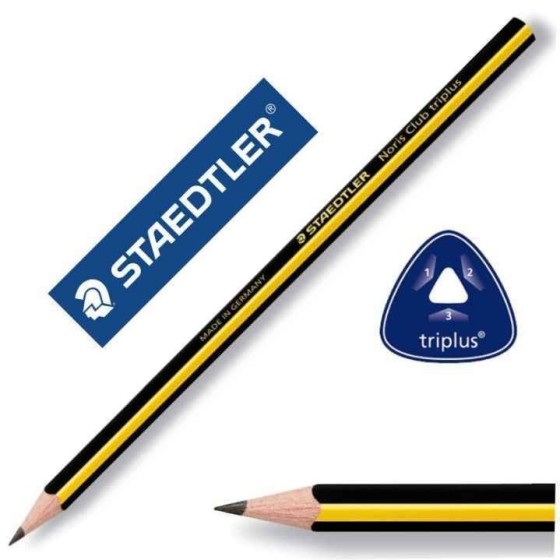Lapicero Grafito Triangular STAEDTLER Noris Club 118/183 HB