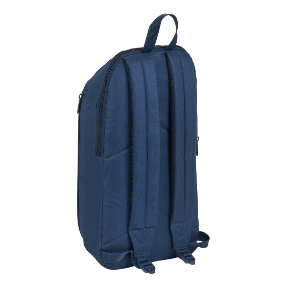 Mochila Mini Casual SAFTA Azul Navy 22 x 39 x 10 cm.