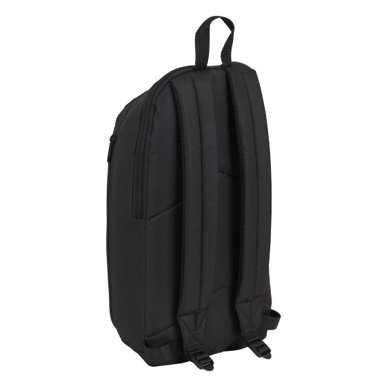 Mochila Mini Casual SAFTA Negro 22 x 39 x 10 cm.