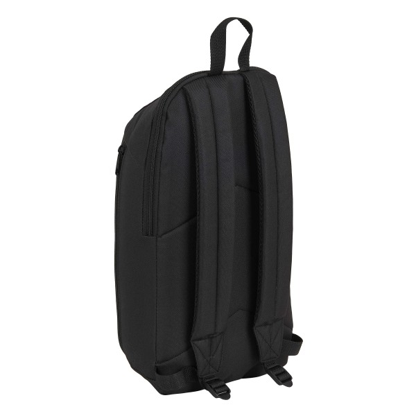 Mochila Mini Casual SAFTA Negro 22 x 39 x 10 cm.