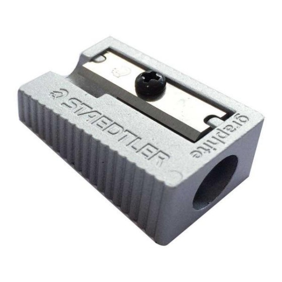 Sacapuntas STAEDTLER Metálico Forma De Cuña
