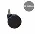 Kit de 10 ruedas de nailon de 65mm
