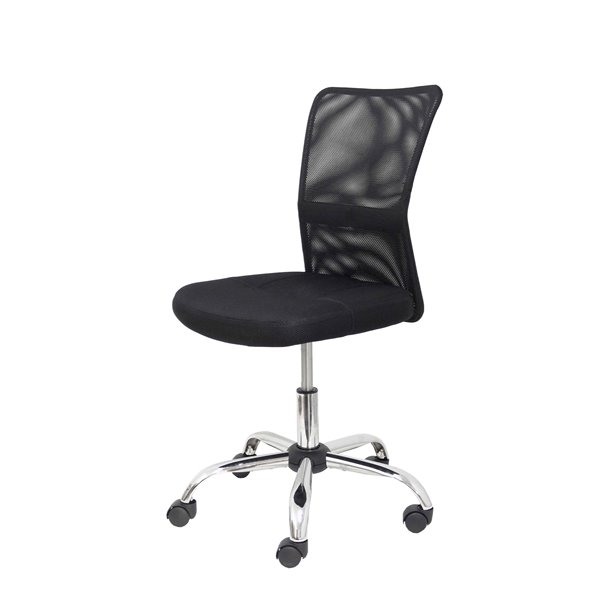 Silla Pardal respaldo malla negro asiento