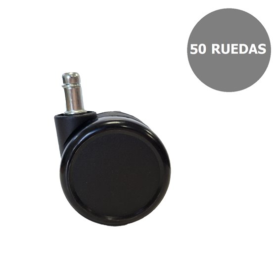 Kit de 50 ruedas de nailon de 65mm