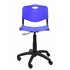 Silla Robledo giratoria azul