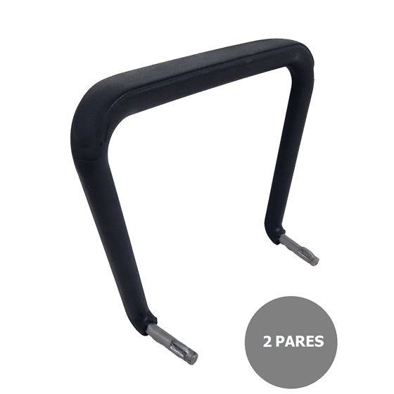 Kit de 2 parejas de brazos fijos para sillas Iso