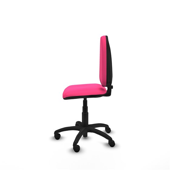 Aýna CP similpiel rosa sin brazos base poliamida ruedas nailon 50mm