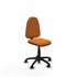Aýna CP similpiel naranja sin brazos base poliamida ruedas nailon 50mm