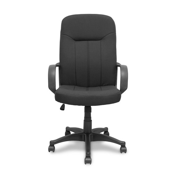 Sillón Villa basculante tela color negro