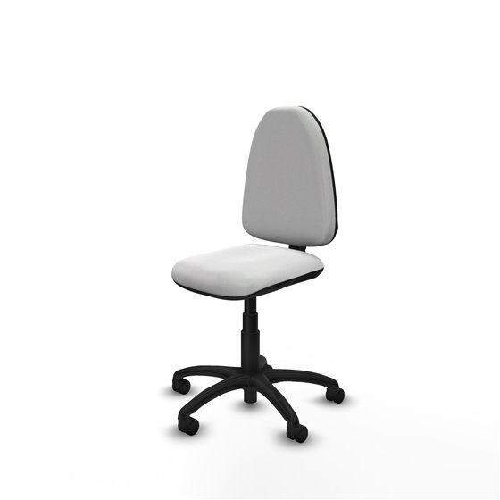 Aýna CP bali blanco sin brazos base poliamida ruedas nailon 50mm