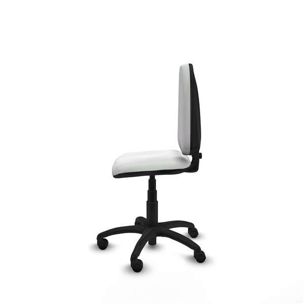 Aýna CP bali blanco sin brazos base poliamida ruedas nailon 50mm