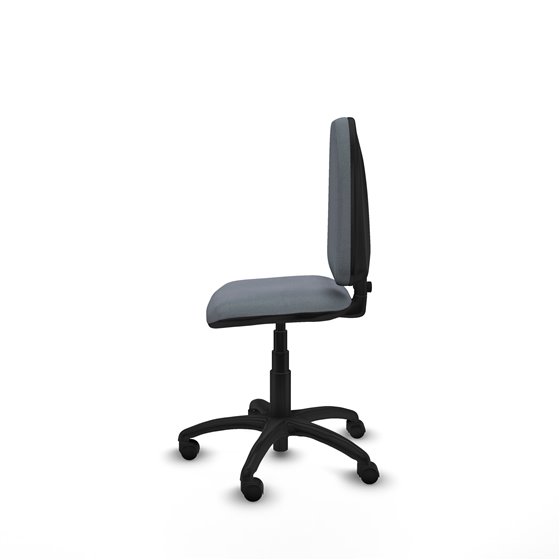Aýna CP bali gris sin brazos base poliamida ruedas nailon 50mm