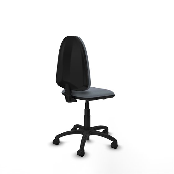Aýna CP bali gris sin brazos base poliamida ruedas nailon 50mm
