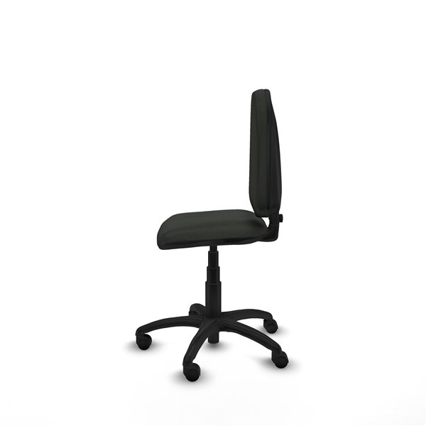 Aýna CP bali negro sin brazos base poliamida ruedas nailon 50mm