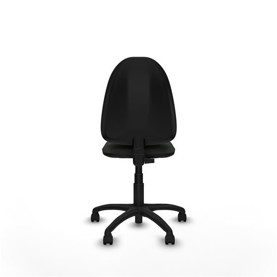 Aýna CP bali negro sin brazos base poliamida ruedas nailon 50mm