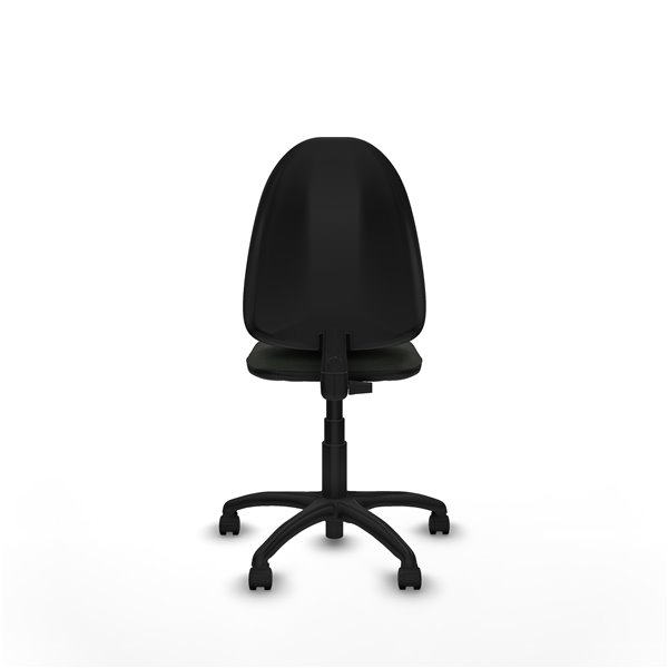 Aýna CP bali negro sin brazos base poliamida ruedas nailon 50mm