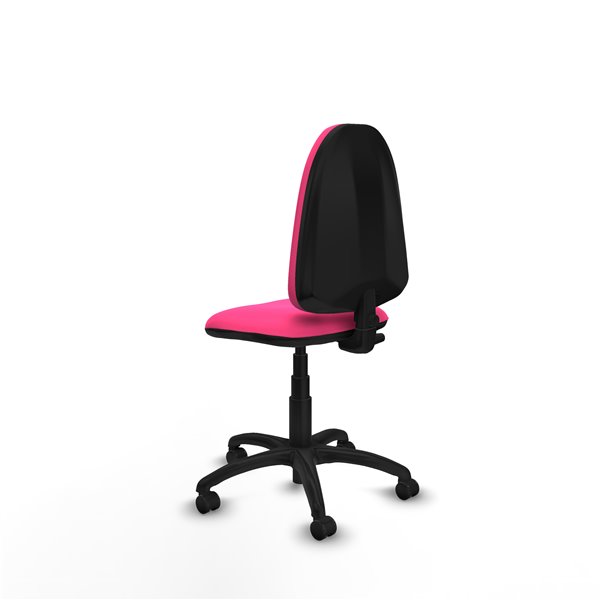 Aýna CP similpiel rosa sin brazos base poliamida ruedas engomadas 50mm