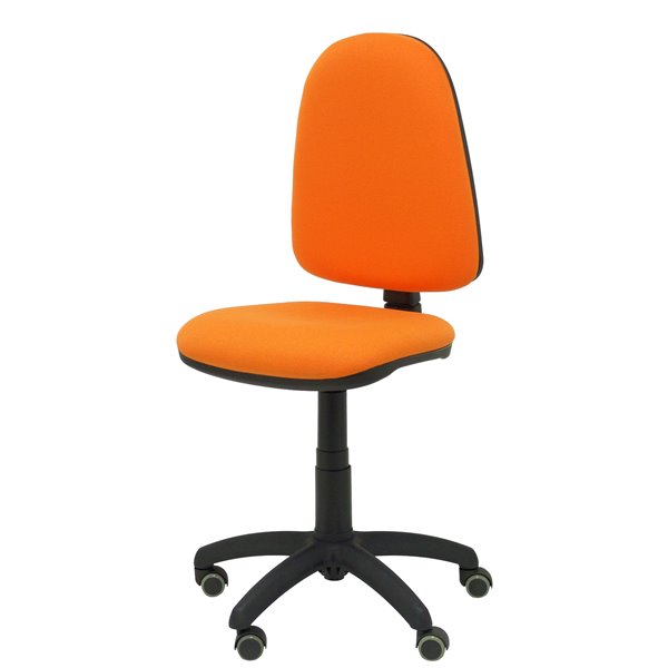Silla Aýna bali naranja ruedas de parqué