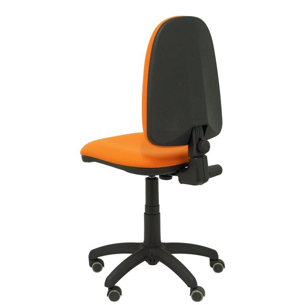 Silla Aýna bali naranja ruedas de parqué