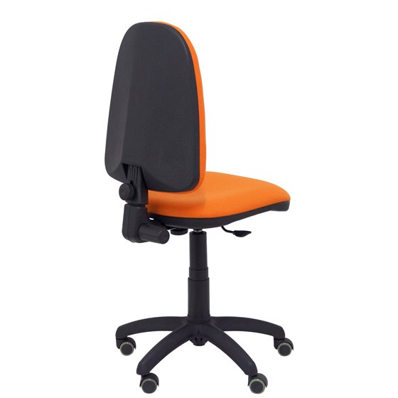 Silla Aýna bali naranja ruedas de parqué