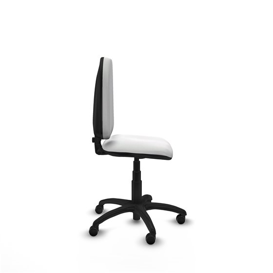 Aýna CP bali blanco sin brazos base poliamida ruedas engomadas 50mm