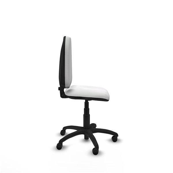Aýna CP bali blanco sin brazos base poliamida ruedas engomadas 50mm