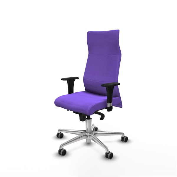 Albacete XL sincro bali lila brazos 1D base aluminio ruedas 65mm engomadas