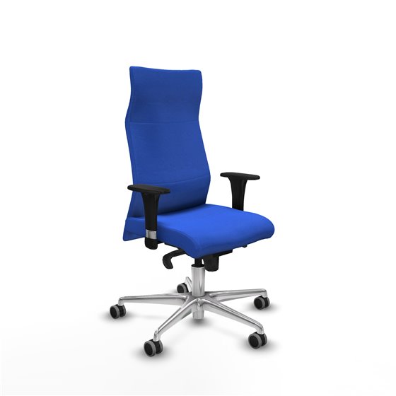 Albacete XL sincro bali azul brazos 1D base aluminio ruedas 65mm engomadas