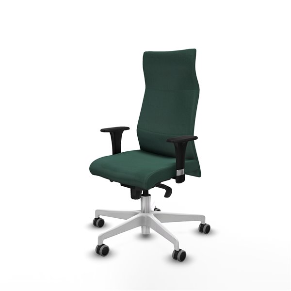 Albacete XL sincro bali verde botella brazos 1D base blanca ruedas 65mm engomadas