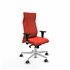 Albacete XL sincro bali naranja oscuro brazos 1D base blanca ruedas 65mm engomadas