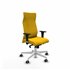Albacete XL sincro bali amarillo brazos 1D base blanca ruedas 65mm engomadas