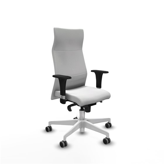 Albacete XL sincro bali blanco brazos 1D base blanca ruedas 65mm engomadas