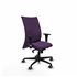 Albacete confidente XL sincro bali morado brazos 1D cromados base nailon ruedas 65mm engomadas