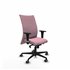 Albacete confidente XL sincro bali rosa brazos 1D cromados base nailon ruedas 65mm engomadas