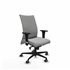 Albacete confidente XL sincro bali gris claro brazos 1D cromados base nailon ruedas 65mm engomadas