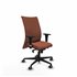 Albacete confidente XL sincro bali marrón brazos 1D cromados base nailon ruedas 65mm engomadas