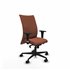 Albacete confidente XL sincro bali marrón brazos 1D cromados base nailon ruedas 65 mm nailon
