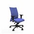 Albacete confidente XL sincro bali azul claro brazos 1D cromados base nailon ruedas 65 mm nailon