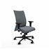 Albacete confidente XL sincro bali gris brazos 1D cromados base nailon ruedas 65 mm nailon