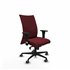Albacete confidente XL sincro similpiel granate brazos 1D cromados base nailon ruedas 65mm engomadas