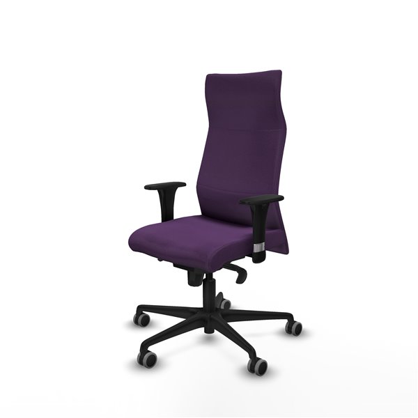 Albacete XL sincro bali morado brazos 1D base nailon ruedas 65mm engomadas