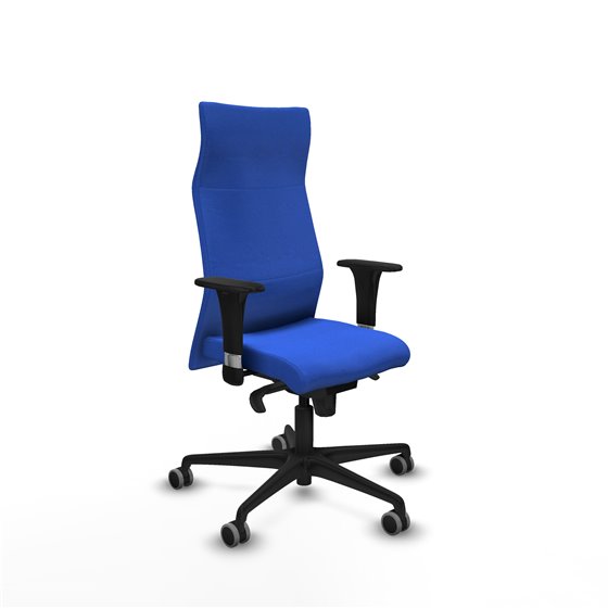 Albacete XL sincro bali azul brazos 1D base nailon ruedas 65mm engomadas