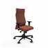 Albacete XL sincro bali marrón brazos 1D base nailon ruedas 65mm engomadas