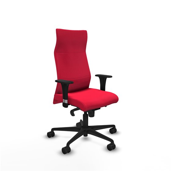 Albacete XL sincro bali rojo brazos 1D base nailon ruedas 65 mm nailon