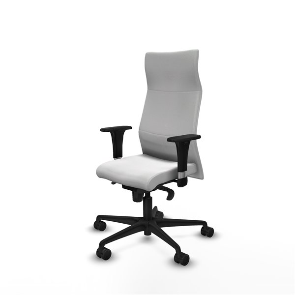 Albacete XL sincro bali blanco brazos 1D base nailon ruedas 65 mm nailon